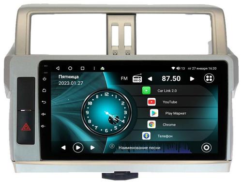 Магнитола для Toyota Land Cruiser Prado 150 2014-2017 - Vaycar VA77-0531 на Android 13, Быстрая, 4G SIM-слот
