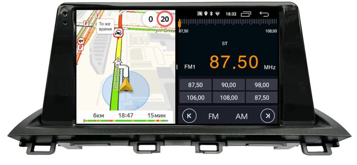 Магнитола для Mazda CX-4 2016-2024 (штатный монитор) - Parafar PF086FHD на Android 13, 8-ядер, 2Гб+32Гб, CarPlay, 4G SIM-слот