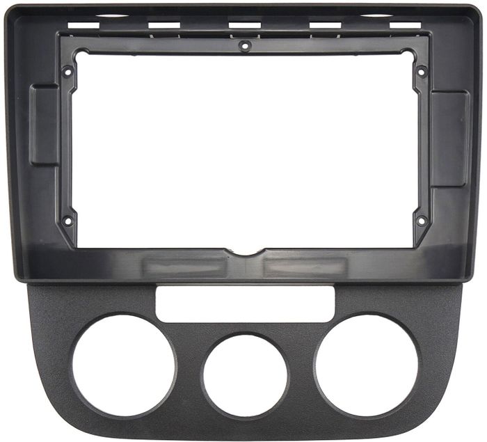 Магнитола для Volkswagen Jetta 5 2005-2010 (кондиционер) - Teyes LUX ONE ROUND монитор 12.3" 2K QLED на Android 10, CarPlay, 4G SIM-слот