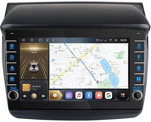 Магнитола для Mitsubishi L200, Pajero Sport 2006-2016 - Kuberg OL-9635 (кнопки и крутилки), Android 12, TS10, CarPlay, 4G SIM-слот