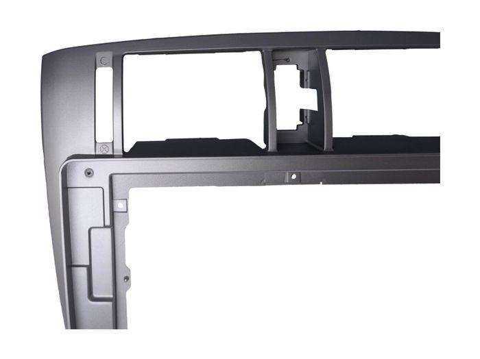 Комплект рамки с разъёмами 10" Chevrolet Lacetti седан, Daewoo/Ravon Gentra (серебро климат)
