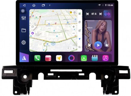 Магнитола для Mazda CX-5 KF 2017-2024, CX-8 - FarCar BX877 монитор 13" 2K QLED на Android 13, TS10, 6+128, CarPlay, 4G SIM-слот