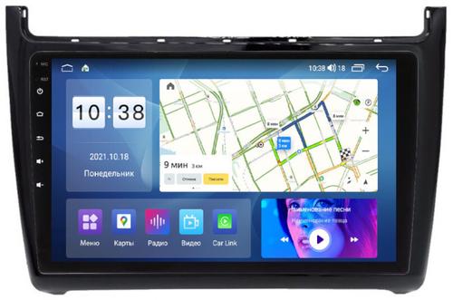 Магнитола для Volkswagen Polo 2009-2020 - Parafar PF968LUX1UHD на Android 13, QLED, ТОП процессор, 8Гб+128Гб, CarPlay, 4G SIM-слот