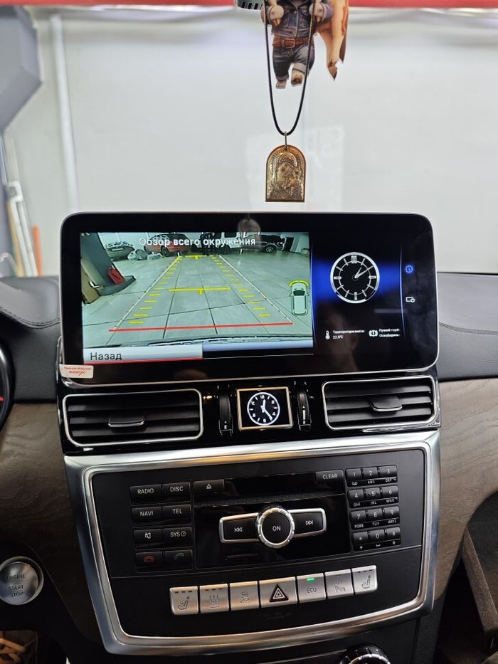 Магнитола для Mercedes-Benz ML (W166), GL (X166) 2011-2015 - RDL-7712 монитор 12.3" на Android 13, 8Гб+128Гб, CarPlay, 4G SIM-слот