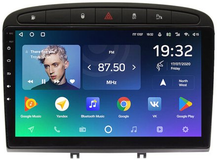 Магнитола для Peugeot 308 2007-2014, 408 2012-2022 - Teyes CC2 PLUS Android 10, ТОП процессор, 4-64, SIM-слот