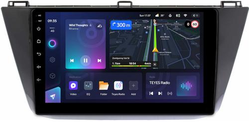 Магнитола для Volkswagen Tiguan 2 2016-2023 (без блока в бардачке) - Teyes CC3L монитор 10" IPS на Android 10, CarPlay, 4G SIM-слот