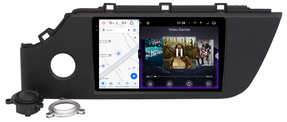 Магнитола для KIA Rio 4, Rio X-line 2020-2022, Solaris KRS/KRX 2024+ - Redpower 85306 PRO/PROmax ТОП звук, 2K QLED, Android 14, CarPlay, 4G SIM-слот