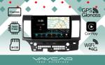 Магнитола для Mitsubishi Lancer X 2007-2016 - Vaycar VA47-0037-2K с экраном 10,36" на Android 13, Быстрая, 2K QLED, CarPlay, 4G SIM-слот