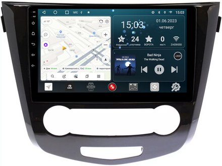 Магнитола для Nissan Qashqai 2014-2022 (кондиционер) - Redpower 321 Android 10, ТОП процессор, 6Гб+128Гб, CarPlay, SIM-слот