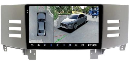 Магнитола для Toyota Mark X 2004-2009 (правый руль) - Teyes CC3-2K-360 на Android 10, 2K QLED, 6Гб+128Гб, CarPlay, 4G SIM-слот, 4 камеры в комплекте