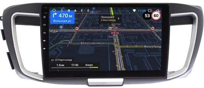 Магнитола для Honda Accord 9 2013-2015 (CR2) -  GT10-1156 Android 10 и 2Гб-16Гб