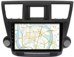 Магнитола для Toyota Highlander 2007-2013 (крутилки декоративные) - Vaycar VA77-0035 на Android 13, 8-ядер, 2Гб-32Гб, 4G SIM-слот