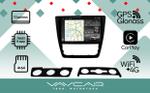 Магнитола для Skoda Yeti 2009-2018 (кондиционер) - Vaycar VA65-1225-2K на Android 13, Быстрая, 2K QLED, CarPlay, 4G SIM-слот