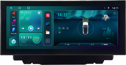 Магнитола для Mazda CX-5 2017-2021, CX-8 2017-2022 (без поддержки штатного меню) - Kuberg MKD монитор 12.5" в стиле LEXUS на Android 12, TS10, CarPlay, 4G SIM-слот