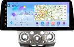 Магнитола для Ford Ranger 2, Mazda BT-50 2007-2011 (рамка серебро) - FarCar монитор 12.3" 2K QLED на Android 14, Быстрая, CarPlay, 4G SIM-слот
