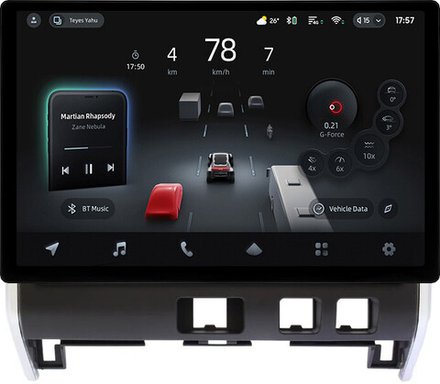 Магнитола для Nissan Serena C27 2016-2019 (рамка матовая) - Teyes CC4-PRO монитор 13" 2K QLED на Android 13, Snapdragon 778G, ИИ, CarPlay, DSP, 4G SIM-слот