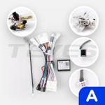 Магнитола для Toyota Land Cruiser 300 2021+ (экран климата снизу) - Teyes LUX ONE 360 монитор 12.3" 2K QLED на Android 10, Быстрая, CarPlay, 4G SIM-слот, 4 камеры в комплекте