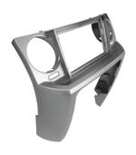 Комплект рамки с разъёмами 9"+can Land Rover Discovery 3 2005-2009 (закруглённые углы)серебр