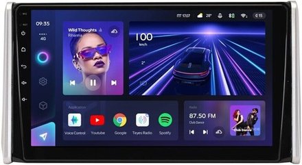 Магнитола для Toyota RAV4 50 2019-2024+ (рынок РФ и ОАЭ) - Teyes CC3L на Android 10, 8-ядер, CarPlay, 4G SIM-слот