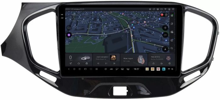 Магнитола для Lada Vesta 2015-2022, Vesta Cross - Kuberg OL-9061 QLed+2K, Android 13, UIS7870 (DUDU7), CarPlay, SIM-слот