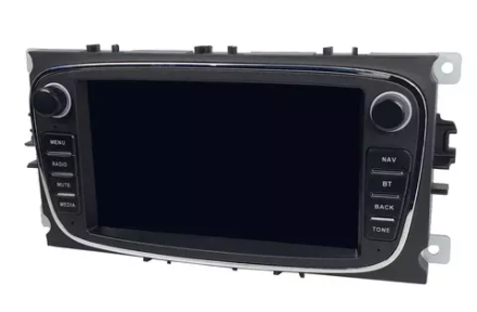 Магнитола для Ford (овал, чёрная) - Canbox H-Line Android 10, ТОП процессор,  SIM-слот