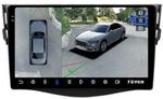 Магнитола для Toyota RAV4 30 2005-2012, Vanguard (рамка 9) - Teyes CC3-2K-360 на Android 10, Быстрая, 2K QLED, CarPlay, 4G SIM-слот, 4 камеры в комплекте