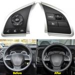 Штатные кнопки руля для Mitsubishi Outlander 3, ASX 2012-2022, Eclipse Cross. Подходят для Android магнитол и круиз-контроля