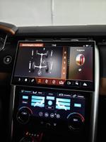 Магнитола для + сенсорная LCD панель климата Land Rover Discovery 5 2017-2022 (взамен 10" экрана с кнопкой Open) - RDL-1755-high монитор 13.3" на Android 11, 8Гб+128Гб, CarPlay, 4G SIM-слот