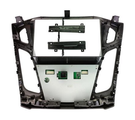 Комплект рамки с разъёмами 9" Ford Focus 3 2011-2019 шайба + кнопки