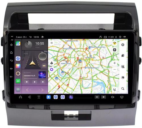 Магнитола для Toyota Land Cruiser 200 2007-2015 (экран климата внизу) - Kuberg OL-1620-1 QLed, Android 13, TS20, CarPlay, SIM-слот