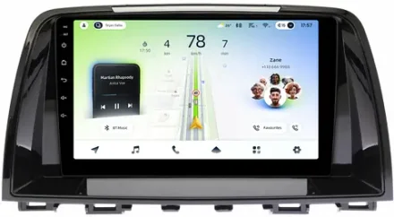 Магнитола для Mazda 6 GJ 2012-2014 - Teyes CC4L монитор 9" IPS на Android 14, Snapdragon 662, CarPlay, 4G SIM-слот