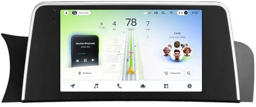 Магнитола для BMW X3 F25 2014-2017, X4 F26 2014-2018 NBT (рамка тип 2) - Teyes CC4L монитор 9" IPS на Android 14, Быстрая, Snapdragon 662, CarPlay, 4G SIM-слот