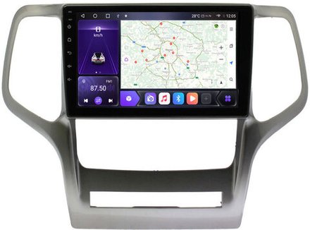 Магнитола для Jeep Grand Cherokee WK2 2010-2013 - Kuberg OL-9254-IJ Android 10, 8-ядер, CarPlay, 4G SIM-слот