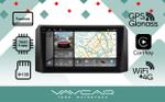 Магнитола для УАЗ Патриот, Пикап, Профи 2016-2023 - Vaycar VA87-2468-2K на Android 13, Быстрая, 2K QLED, CarPlay,4G SIM-слот