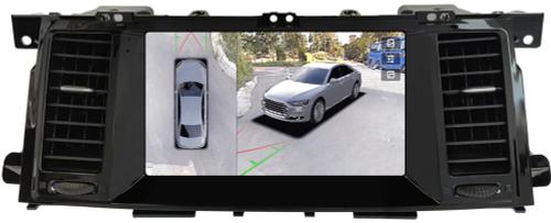 Магнитола для Nissan Patrol Y62, Infiniti QX56/QX80 2010-2017 (поддержка Bose, рамка тип 3) - Teyes CC3-2K-360 монитор 9.5" 2K QLED на Android 10, 6Гб+128Гб, CarPlay, 4G SIM-слот, 4 камеры в комплекте