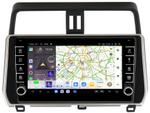 Магнитола для Toyota Land Cruiser Prado 150 2017-2023 - Kuberg OL-1680 (кнопки и крутилки) Android 13, Быстрая, CarPlay, 4G SIM-слот
