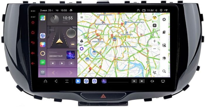 Магнитола для KIA Soul 3 2019+ - Kuberg OL-9742 QLed, Android 13, TS20, CarPlay, SIM-слот