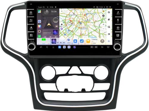 Магнитола для Jeep Grand Cherokee WK2 2013-2021 (взамен 8.4" экрана) - Kuberg EW-1076-2 (кнопки и крутилки) Android 13, TS20, 6+128Гб, CarPlay, 4G SIM-слот