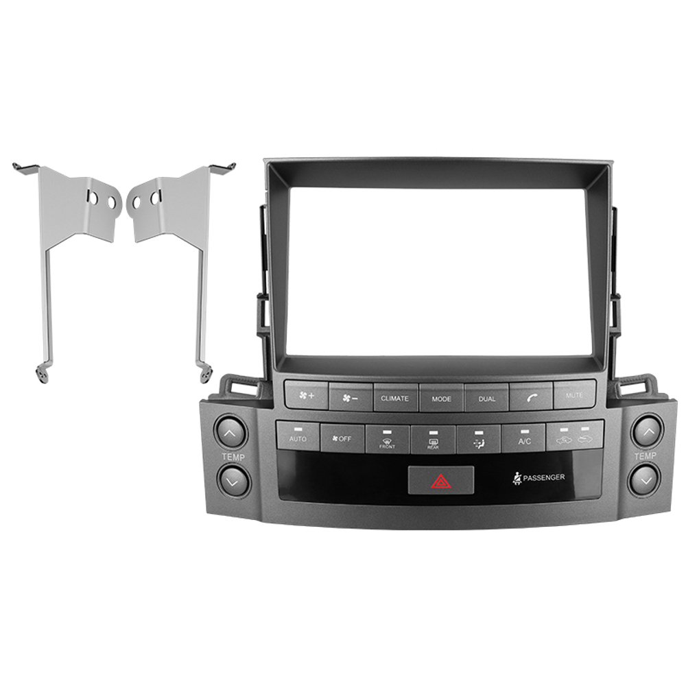 Комплект рамки с разъёмами 9" Lexus LX570 2009-2011 (B)