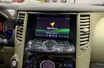 Магнитола для Infiniti QX70, FX35 (S51), FX37, FX30d, FX50 2008-2016 (Поддержка Bose и 360) - Kuberg (беж) QLed, Android 13, Быстрейшая, CarPlay, SIM-слот