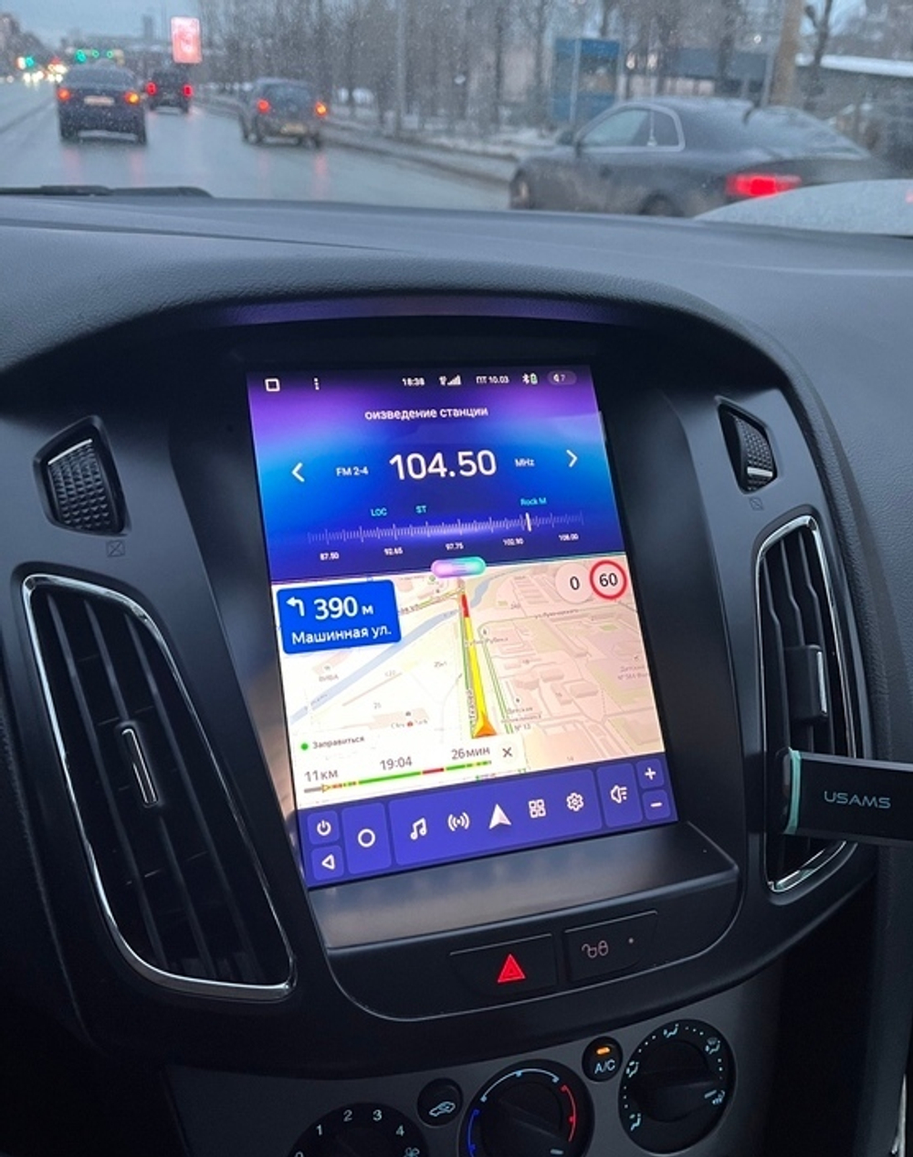 Магнитола для Ford Focus 3 2011-2019 - Teyes TPRO 2 монитор 9.7" QLED в стиле "Тесла" на Android 10, TS10, 4G SIM-слот