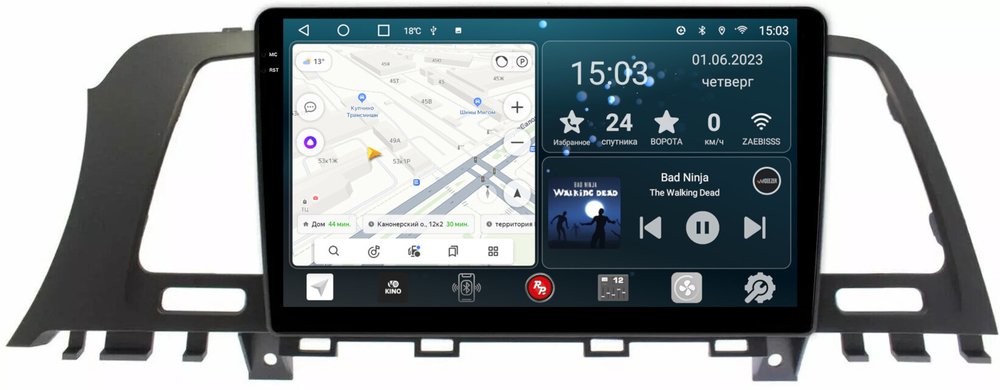 Магнитола для Nissan Murano 2008-2015 - RedPower 310 Android 10, QLED+2K, ТОП процессор, 6Гб+128Гб, CarPlay, SIM-слот