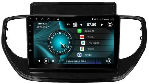Магнитола для Hyundai Solaris 2 2020-2022 (штатная навигация) - Vaycar VA23-2003 на Android 13, Быстрая, 4G SIM-слот