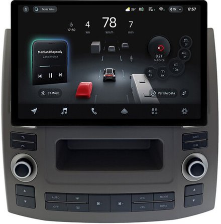 Магнитола для Infiniti FX35, FX45 S50 2006-2008 - Teyes CC4-PRO монитор 13" 2K QLED на Android 13, Snapdragon 778G, ИИ, CarPlay, DSP, 4G SIM-слот