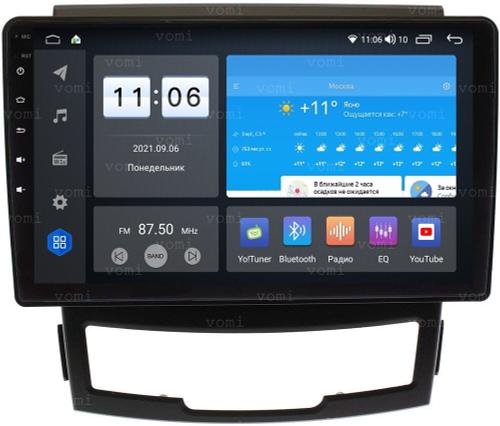Магнитола для SsangYong Actyon II 2011-2013 - ZX525R9-7862 Android 10, ТОП процессор, SIM-слот