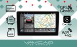 Магнитола для ГАЗель Next, Газон Next - Vaycar VA86-2551-2K с экраном 10.36" на Android 13, Быстрая, 2K QLED, CarPlay,4G SIM-слот