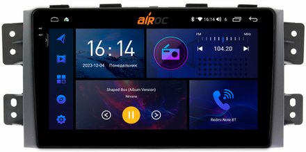 Магнитола для KIA Mohave 2008-2017 - AIROC 2K RI-2315 Android 12, QLed+2K, ТОП процессор, 8/128Гб, CarPlay, SIM-слот