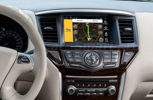 Навигационный блок для Nissan Pathfinder (R52) 2014-2017 (комплектации с сенсорным экраном) - Parafar PFB800 на Android 9, 6-ЯДЕР и 3ГБ-32ГБ