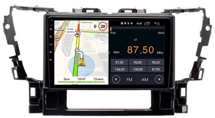 Магнитола для Toyota Alphard 3, Vellfire 2 H30 2015-2023 (менее 10 динамиков) - Parafar PF694FHD на Android 13, 8-ядер, 2Гб+32Гб, CarPlay, 4G SIM-слот
