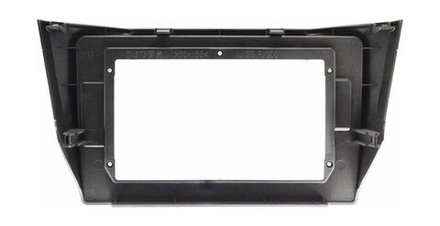 Комплект рамки с разъёмами 10" Toyota Harrier 2003-2013, Lexus RX300 2003-2009 монохром вниз